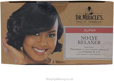 Dr. Miracle's Relaxer No-Lye Super Kit Hair Treatment