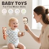 Vanplay Baby Toys 0-6 Months 10pc Rattle Teether Set with Storage Box view 6