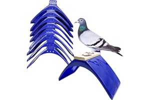 Ecjiuyi Pigeon Perches,8PCS Lightweight Dove Rest Stand for Racing Pigeons and Birds,Loft Cage Supplies
