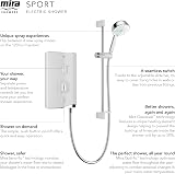 Mira Sport 9KW Electric Shower Single Outlet Brand New Handset view 7