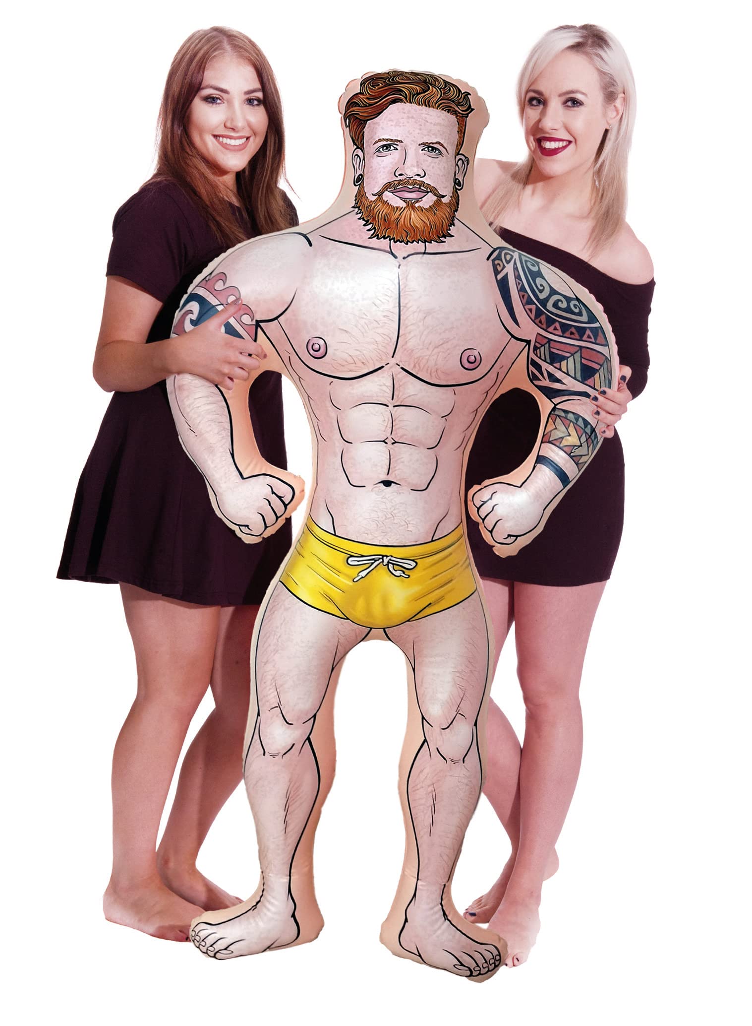 Eddy the Hunk 5ft Inflatable Blow Up Man Hunk Doll