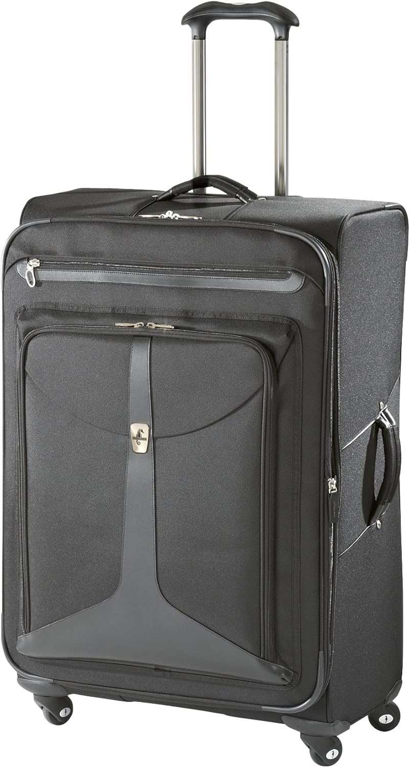 Atlantic Luggage Odyssey Lite Expandable Spinner, Black