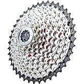 VG SPORTS 8/9/10/11/12 Speed Ultra-Light Bike Cassette for Mountain Bike 11-40T/11-42T/11-46T/11-50T/11-52T MTB Cassette Lightweight Aluminum Bracket Cassette