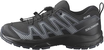 SALOMON XA Pro V8 ClimaSALOMON Waterproof Unisex Multifunktions-Kinderschuhe, Präzise Passform, Grip in jedem Gelände, Sportlicher Look