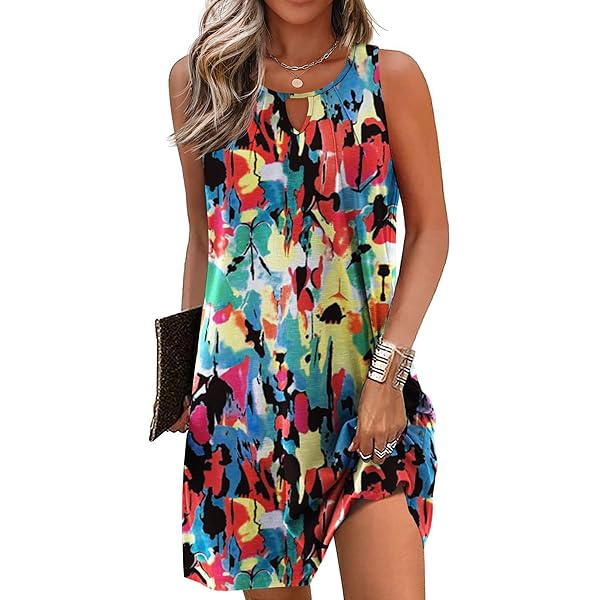 Women's Bohemian Print Caftan – Lightweight Cover Up For Beach, Pool, Or Lounging – One Size Fits Most