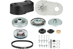 Youxmoto 30 Series Torque Converter for Predator 212CC, 3/4 Inch Driver 10 Tooth #40 41 420 and 12 Tooth #35 Chain Drive Belt Pulley for Manco TAV2 Comet for 218353A Mini Bike Clutch