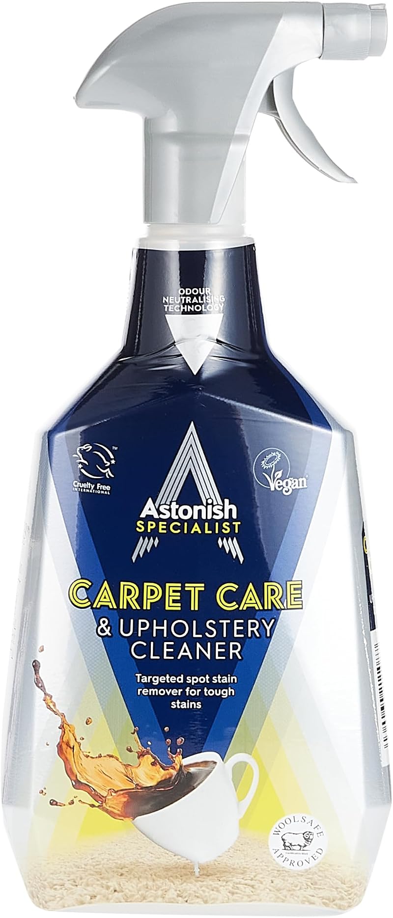 Astonish Oxy Active Foaming Carpet Stain Remover 750ml