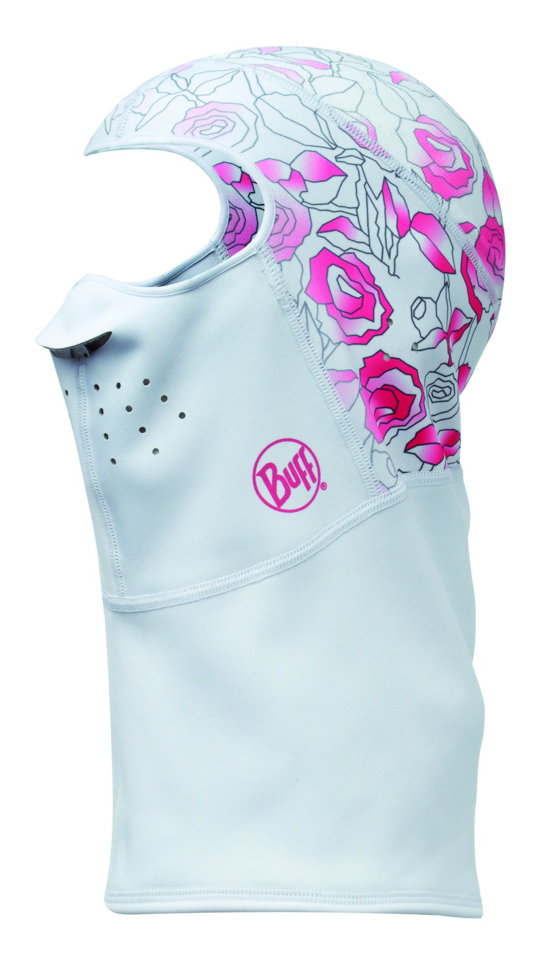 Buff Balaclava Cross Tech Multi Functional Head Wear - Large/X-Large Roseate
