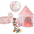 3-Piece Play Tent Set for Toddlers 1-3 | Pop-Up Kids Tents with with Crawl Tunnel | Indoor & Outdoor Fun