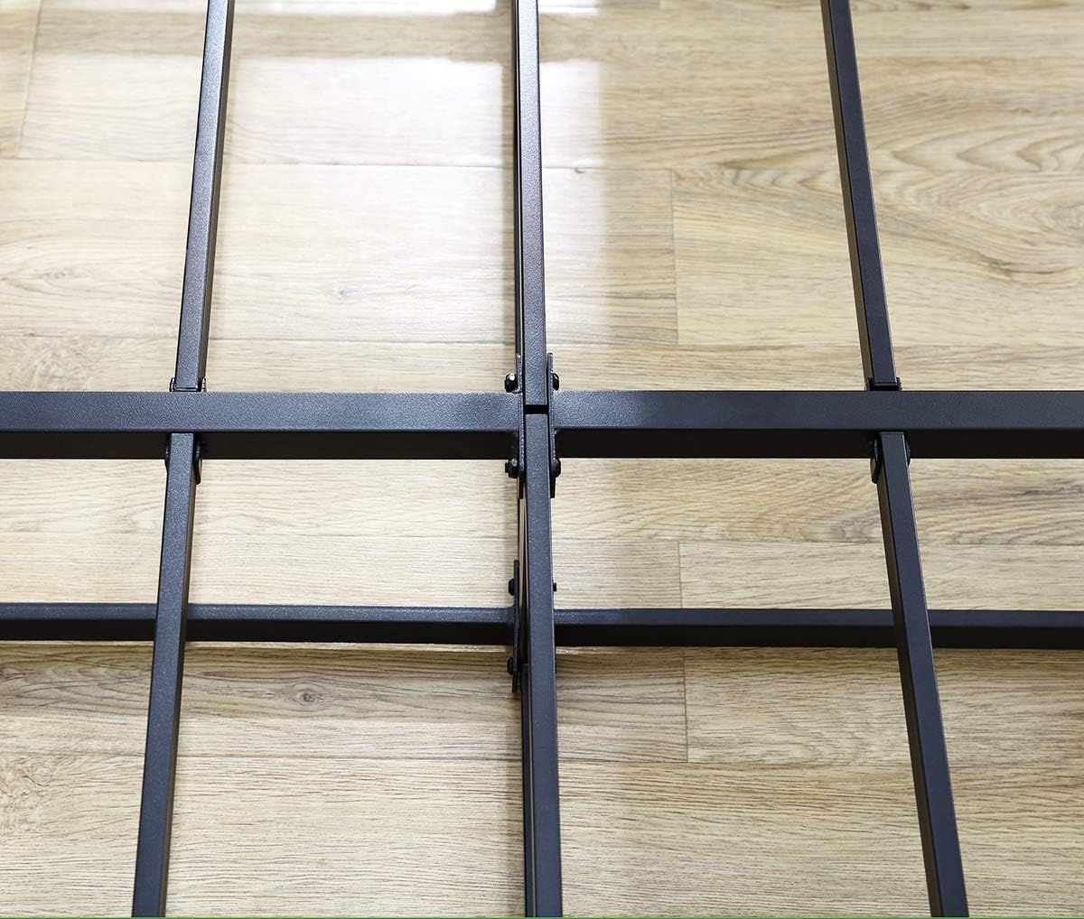 TATAGO 3000lbs Max Weight Capacity 9 Inch Heavy Duty Metal Box Spring Mattress Foundation, Extra-Strong Support & Non-Slip, No Noise, Easy Assembly (Queen): Furniture & Decor