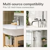 Praknu Handheld Bidet Douche Spray Stainless Steel with 120cm Hose & Holder view 7