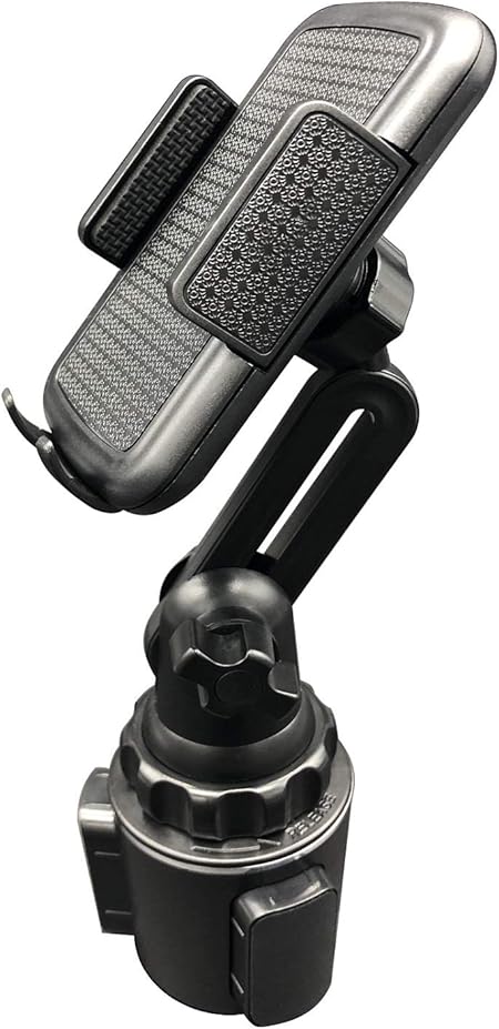 Amazon Yro 車載 スマホ スタンド カップホルダー ドリンクホルダー 360度 回転 ワンタッチ取り外し 携帯電話 カップホルダー 黒 携帯電話 スマートフォンアクセサリ 車 バイク