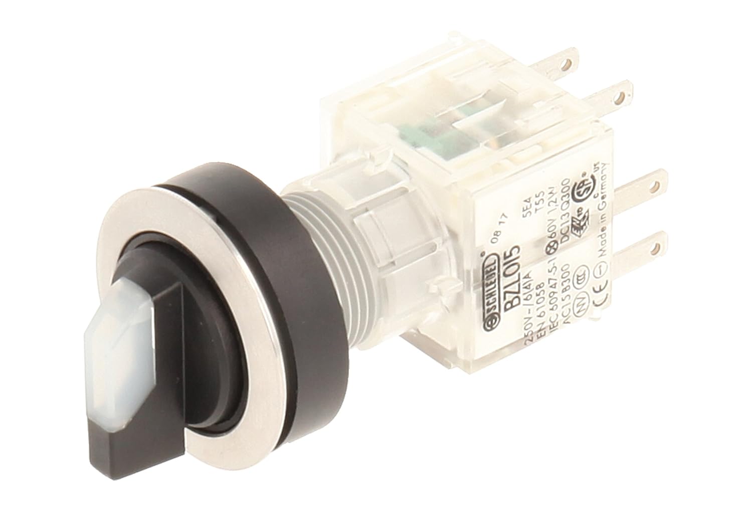 Club Selection Switch, Latching, Stainless Steel