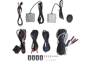 Car Blind Area Detection System, Blind Spot Detection System Lane Change Assist High Accuracy LED Buzzer BSD Monitoring Assis