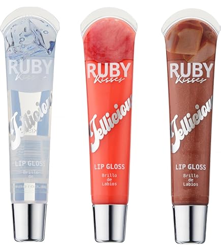 Amazon.com : Ruby Kisses Jellicious Mouth Watering Lip Gloss