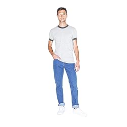 American Apparel Men's 50/50 Crewneck Short Sleeve