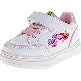 Sesame Street Strap Sneakers for Boys & Girls - Kids Lightweight Athletic Breathable Running Tennis Shoes Sizes: 5-10 Toddler 11 Little Kid