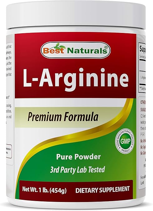 Amazon Com Best Naturals L Arginine Powder 1 Pound Pure