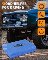 MAIKEHIGH 69Pcs Tubeless Tyre Puncture Repair Kit Heavy Duty Blue view 6