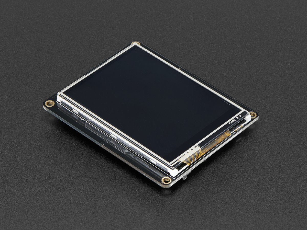 Adafruit TFT FeatherWing - 2.4" 320x240 Touchscreen For All Feathers
