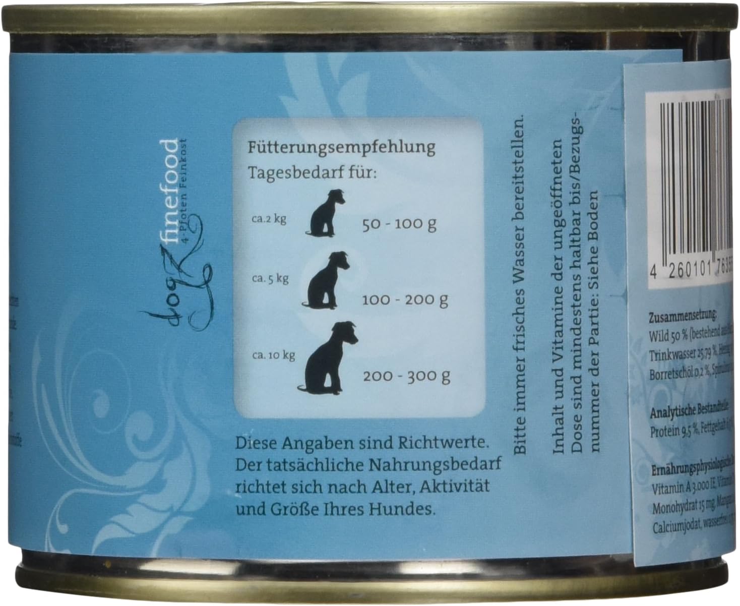 dogz finefood Wet Dog Food, N° 12 Wild & Herring, Fine Food Wet Food for Dogs & Puppies, Grain Free & Sugar Free - Image 5