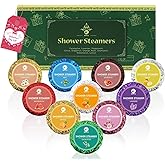 Shower Steamers Aromatherapy, Christmas Birthday Gifts for Women Men, 10 Different Shower Bombs with Fruity Floral Fragrances, Self Care Spa Gifts White Elephant Stocking Stuffers