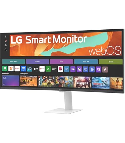 LG MyView Smart Monitor 25SR50F-W 24.5-Inch Full HD