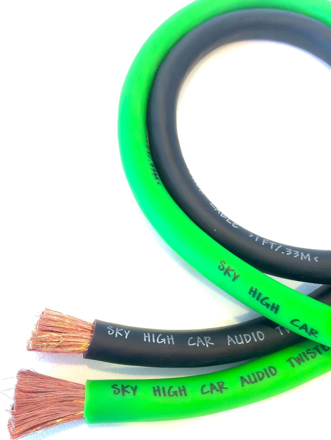 Car Audio Power & Speaker Wire Consumer Electronics 50 ft 1/0 Gauge