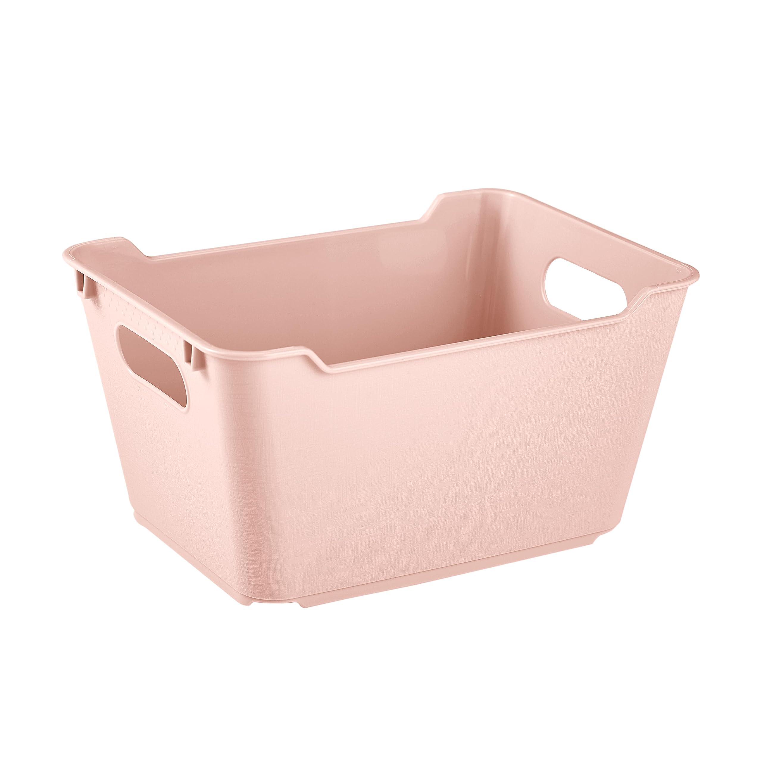 keeeper Storage Box, Textured Surface, 1.8 L, Lotta, Nordic Pink