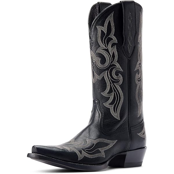 Amazon.com | Circle G LADIE'S BLACK FILIGREE, SNIP TOE