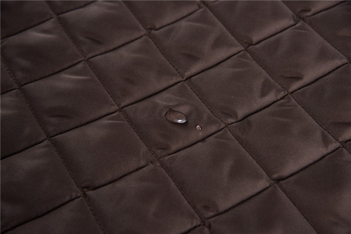 Furniture Protector Sofa Cover - Viewpets Water Repellant Micro Fiber Sofa Slipcover for Kids and Pets Machine Washable (CHOCOLATE, LOVESEAT)