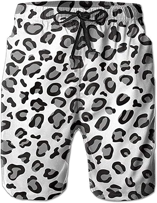 Badehose mit Gepardenmuster Quick Dry Beach Board Home Wassersport