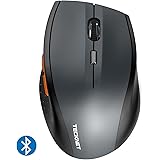 TeckNet Bluetooth Wireless Mouse, Grey (BM306)
