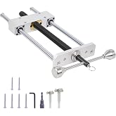 11-Inch Front-Mounted Woodworking Vise, CNC-Machined Precision Bench Vise for Woodworking Workbenches