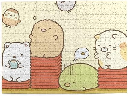 Amazon Co Jp ジグソーパズル 500ピース すみっコぐらし パズル 面白い おもちゃ ゲーム 脳開発おもちゃ 減圧 子供 モザイクアート 大人 エコ素材 パズル 減圧 木製の 高級印刷 無毒 無臭 無害 難易度調整可能 積み木 耐久性 大人用 子供用 文房具 オフィス用品
