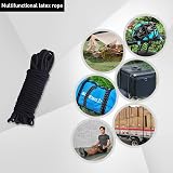 Fantasyon 4mm Black Elastic Cord 10m Bungee Rope for DIY Tent Pole view 4