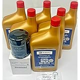 Subaru Genuine SUBARU Forester Outback Impreza Oil Change Kit Filter Gasket & 6 Qts Synthetic Motor Oil SAE 0W-20 2011-2024 N