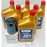 Genuine Subaru Forester Outback Impreza Crosstrek Oil Change Kit Filter Gasket & 6 Qts Synthetic Motor Oil SAE 0W-20 2011-202