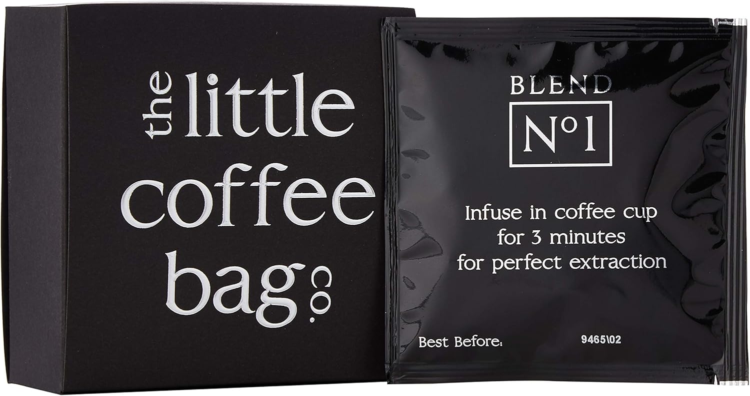 The Little Coffee Bag Company Blend No. 1 5 Individually Wrapped Coffee