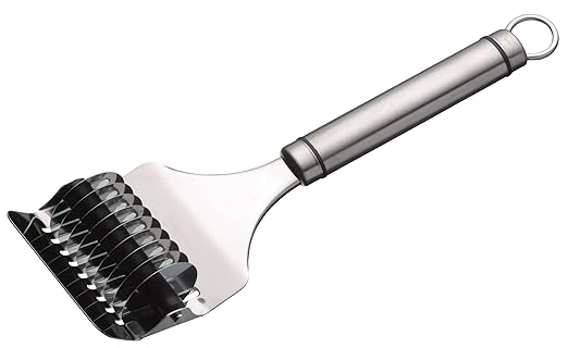 Kitchen Craft professionelle Edelstahl-Short Oval Handled Minze / Herb Cutter