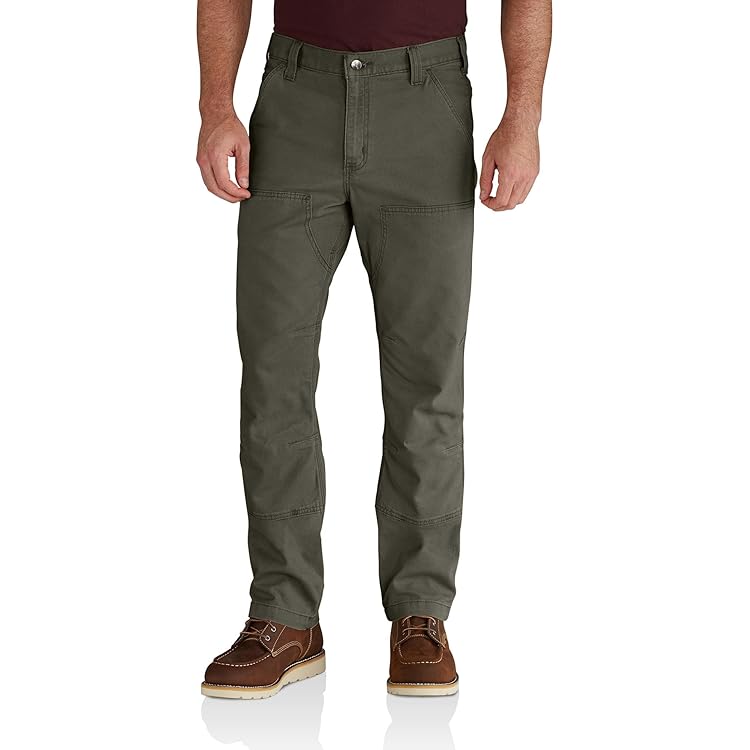 Carhartt Men's Rugged Flex Relaxed Fit Canvas Double-Front Utility