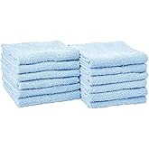 Simpli-Magic Cotton Hand Towels, 12 Pack, 16” x 27”, Blue
