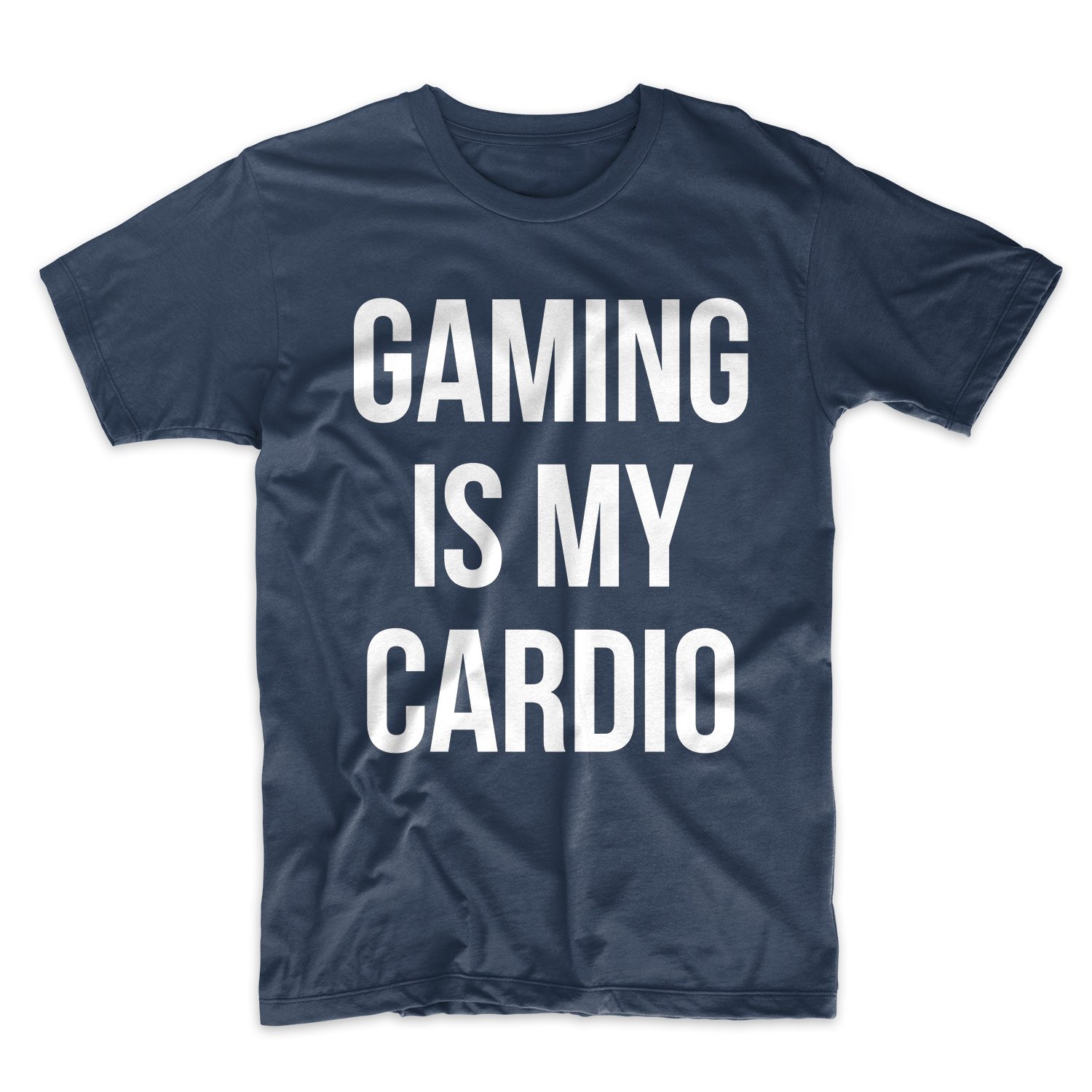 Gaming Is My Cardio Gamer Pc Console Hobby Funny Esport T-shirt