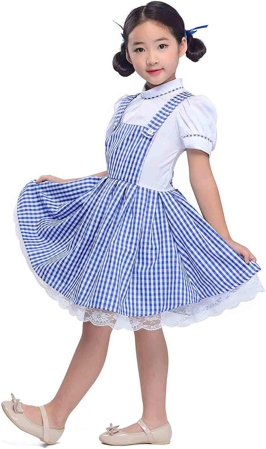Blue Gingham Overall Dress Store, 56 