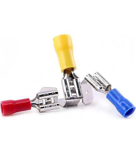 ANCIRS 30pcs Sei-Insulated Piggyback Spade Connectors, Quick - Foto 3