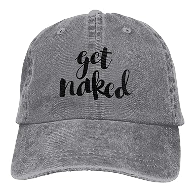 Louis Berry Get Naked, Gorra de béisbol Ajustable con Cierre a ...