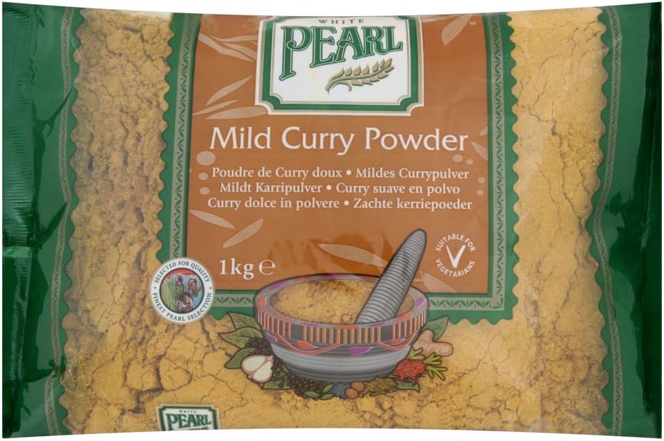 White Pearl Mild Curry Powder 1 kg (Pack of 3)