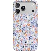 Casely iPhone 17 Pro Max Case | Poppy Meadows | Pastel Floral | Compatible with MagSafe | Classic Ultra Slim Design