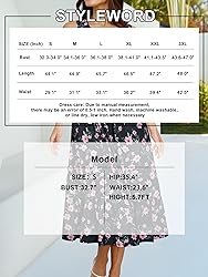 STYLEWORD Women's 2025 Summer Sleeveless Crewneck