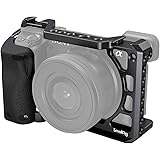 SmallRig Cage with Silicone Handgrip & Cold Shoe for Sony a6100, a6300, a6400-3164